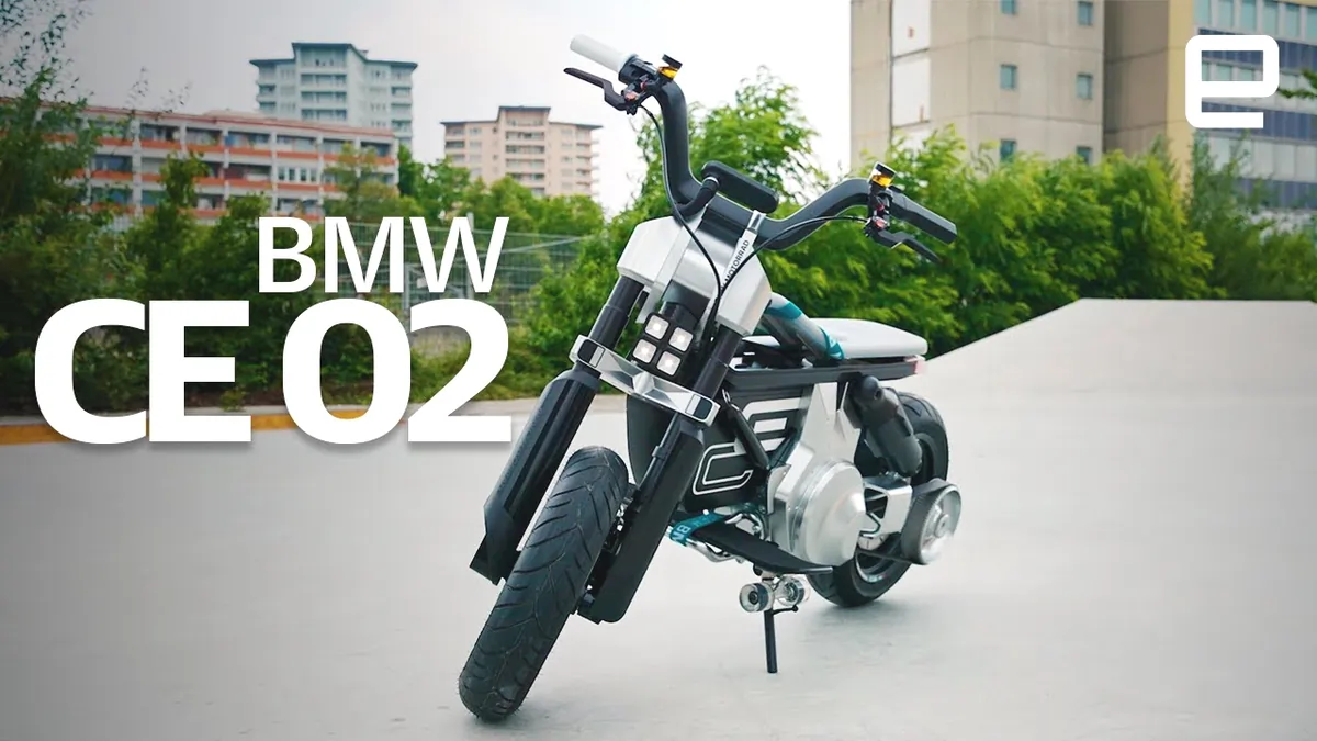 BMW CE 02 Electric Scooter